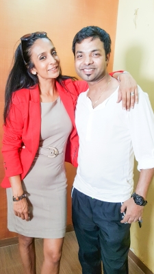 With suchitra pillai ji