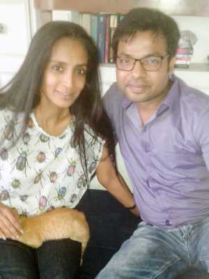 With suchitra pillai