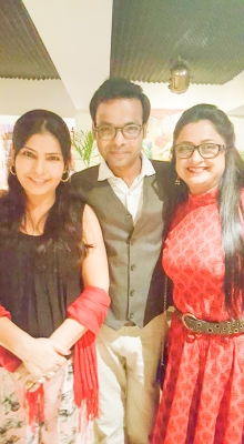With sangeeta panwar & jaya ojha