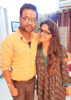 With Supriya Kumari
