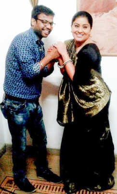 With sudha chandran