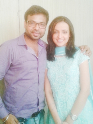 With sanaya irani