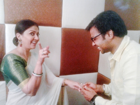 With lubna salim