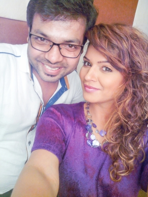 With aashka goradia