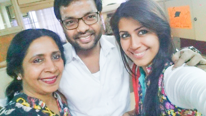 With Kiran & Ankita Bhargva