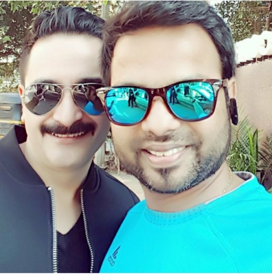 With alok jain